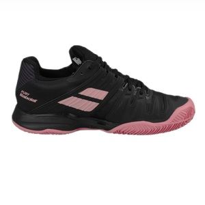 Babolat tennis shoes - Women's Propulse Fury Clay - Black/Pink - size 8.5